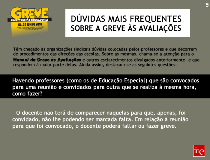 Greve às Avaliações - SDP Madeira