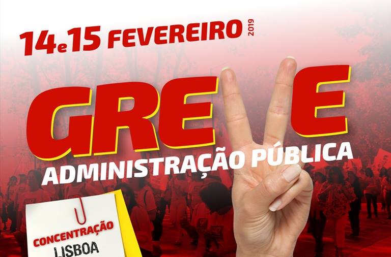 Greve Função Pública 14 e 15 Fevereiro | SDPM
