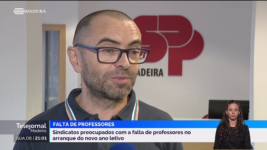 Falta de professores no arranque do ano letivo - RTP Madeira Telejornal