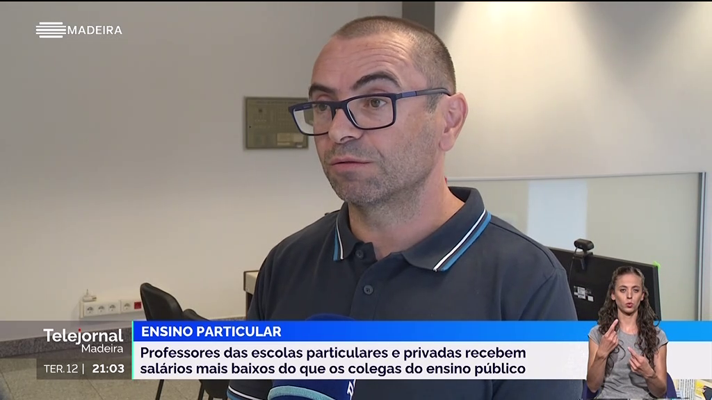 Professores com salários baixos - RTP Madeira Telejornal