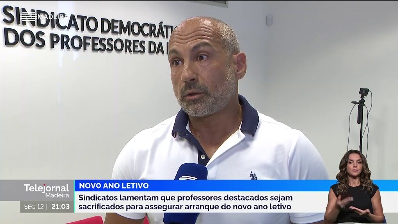 Madeira com menos professores - RTP Madeira Telejornal